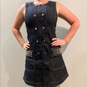 Louis Vuitton denim dress